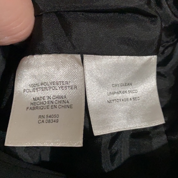 JonesWear Midi Black Cocktail Dress Sz 10 - Picture 8 of 8
